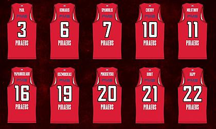 Live Streaming: Τα αποκαλυπτήρια της νέας φανέλας του Ολυμπιακού