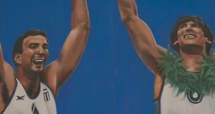 Παπαλουκάς: Το εκπληκτικό timelapse από τα γκράφιτι των Γκάλη και Γιαννάκη! (video)