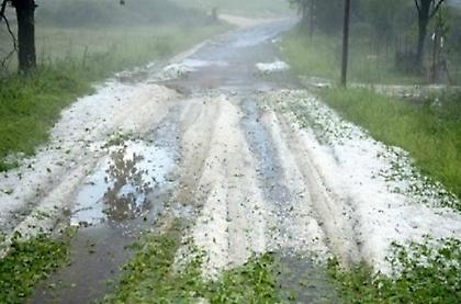 Τρίκαλα: Καλλιέργειες χιλιάδων στρεμμάτων κατέστρεψε η ισχυρή χαλαζόπτωση