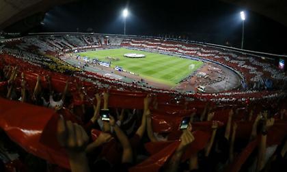 Με κόσμο το Ερυθρός Αστέρας-Ολυμπιακός