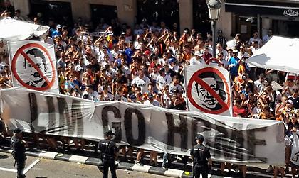 Πορεία των οπαδών της Βαλένθια κατά του προέδρου τους (pics)