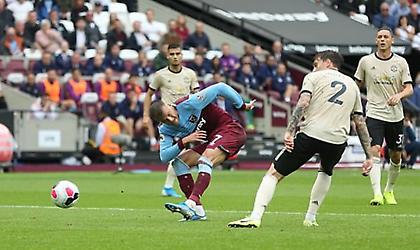 Στα... σχοινιά η Γιουνάιτεντ: Άνοιξε το σκορ με Γιαρμολένκο η Γουέστ Χαμ (video)