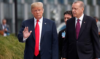 Τηλεφωνική επικοινωνία Τραμπ - Ερντογάν