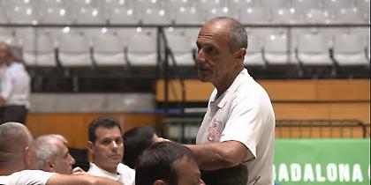 Επισκέφθηκε το Eurohoops Dome και τα είπε με τον Παπαλουκά ο Έτορε Μεσίνα! (photo)