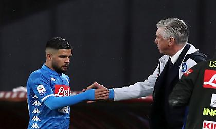 Ενοχλημένοι από τις κριτικές κατά της Νάπολι Αντσελότι και Ινσίνιε