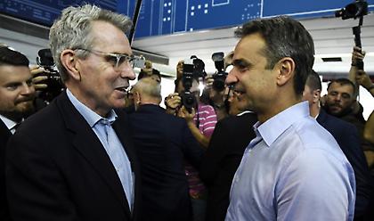 Γεωργιάδης: Εξαιρετικό κλίμα στη συνάντηση Μητσοτάκη-Πάιατ