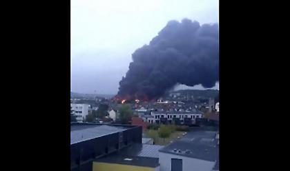 Κίνδυνος μόλυνσης του Σηκουάνα από την πυρκαγιά στο χημικό εργοστάσιο