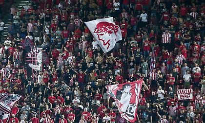 Ανακοίνωση του Ολυμπιακού για τα τελευταία εισιτήρια με τον Ερυθρό Αστέρα