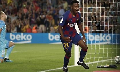 Με Άνσου Φάτι στο «κλάσικο» η Μπαρτσελόνα