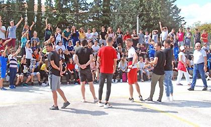 Προπόνηση και επίσκεψη στα σχολεία στην Ξάνθη