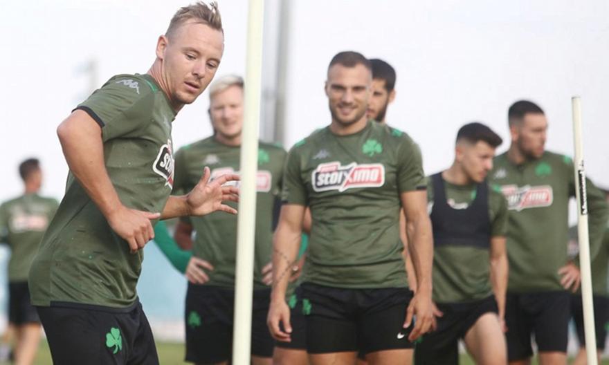 Ξανά χωρίς τρεις η προπόνηση του Παναθηναϊκού