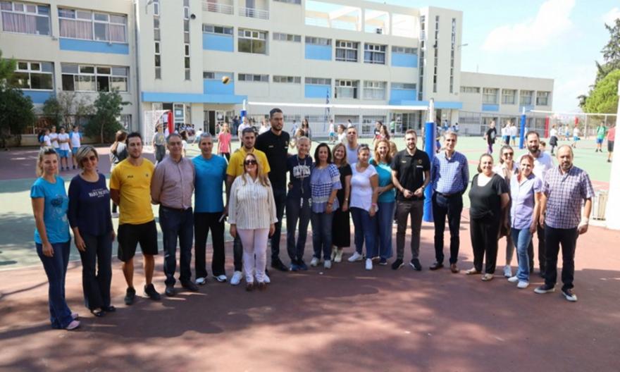 Αντιπροσωπεία της ΑΕΚ στην ελληνογαλλική σχολή Saint Joseph (pics)