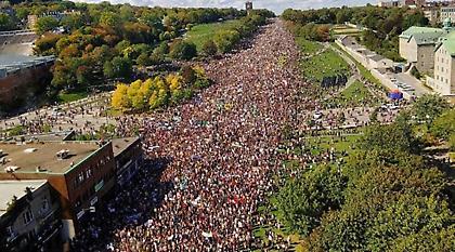 Γκρέτα Τούνμπεργκ: Διαδήλωση με 500.000 Καναδούς κατά της κλιματικής αλλαγής