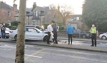 Ενεπλάκη σε τροχαίο ατύχημα ο Ντεφό! (pics)