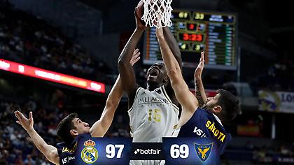 Σάρωσε η Ρεάλ την Μούρθια των Λαρεντζάκη-Σάκοτα