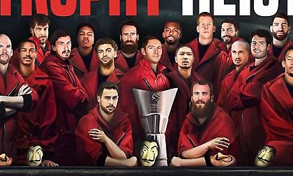 Ευρωλίγκα: Καλάθης και Πρίντεζης σε ρυθμούς… La Casa de Papel! (photo)