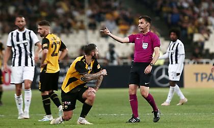 Η ΑΕΚ πέτυχε τρία κανονικά γκολ και δεν υπήρχε κανένα φάουλ του Κρίστιτσιτς