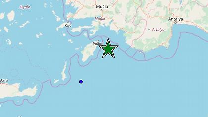 Σεισμός 5,1 Ρίχτερ ΝΑ της Ρόδου