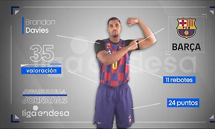 ΜVP για τη 2η αγωνιστική της ACB ο Μπράντον Ντέιβις