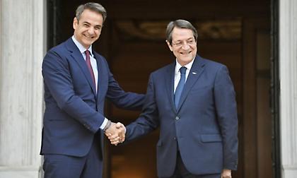 Μητσοτάκης: Τηλεφωνική επικοινωνία με Αναστασιάδη για τις νέες παράνομες τουρκικές ενέργειες