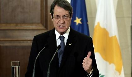 Αναστασιάδης: Ισχυρό το μήνυμα των ΗΠΑ