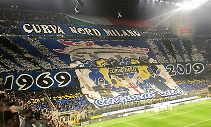 Το τρομερό κορεό των οπαδών της Ίντερ (pics)