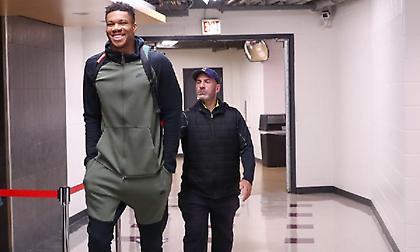 Γιάννης Αντετοκούνμπο: «Σπουδαίο να έχουμε τον Θανάση στους Μπακς»