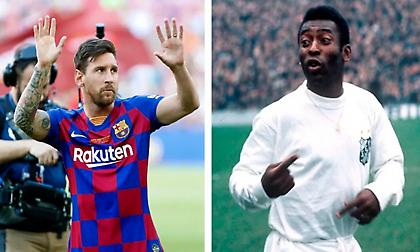 O Μέσι χρειάζεται 39 γκολ για να φτάσει το μυθικό ρεκόρ του Πελέ