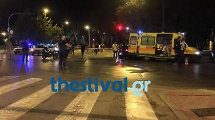 Σοβαρό τροχαίο με δέκα τραυματίες έξω από τη Θεσσαλονίκη