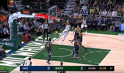 Τριπλή παρουσία Γιάννη στο Top 10 (video)