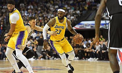 «Λύγισαν» τους Λέικερς οι Νετς