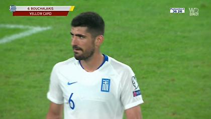 Ανόητο πέναλτι Μπουχαλάκη και 1-0 η Ιταλία (video)