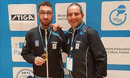 «Χρυσός» ο Χατζηκυριάκος στο ομαδικό του φινλανδικού όπεν Α.Με.Α.