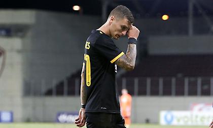 Χωρίς Βράνιες η προπόνηση της ΑΕΚ