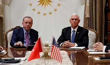 Η κοινή ανακοίνωση Τουρκίας - ΗΠΑ για την κατάπαυση του πυρός στη Συρία