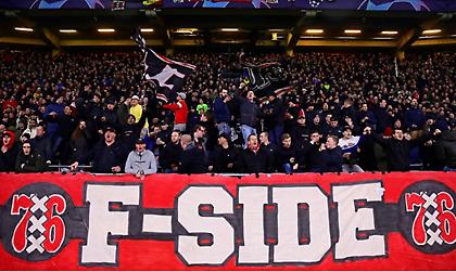 Χωρίς κόσμο στα δυο επόμενα ευρωπαϊκά εκτός έδρας ματς Άγιαξ και Άιντραχτ