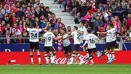 Έβαλε... φρένο στην Ατλέτικο η Βαλένθια!