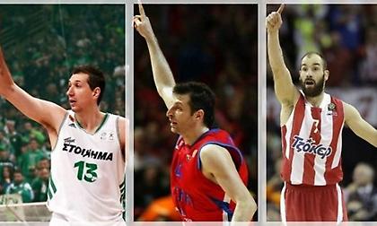 Ευρωλίγκα: Οι Έλληνες παίκτες κυριαρχούν στατιστικά στη σύγχρονη εποχή