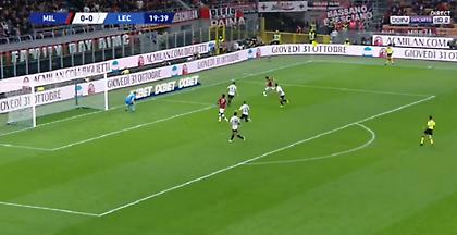 Άνοιξε το σκορ με... τούβλο του Τσαλχάνογλου η Μίλαν! (video)