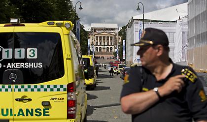 Ένοπλος άνδρας έκλεψε ασθενοφόρο στο Όσλο και έπεσε πάνω σε πλήθος