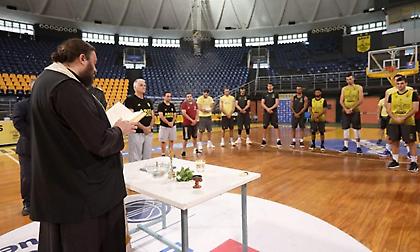 Έκανε αγιασμό η ΚΑΕ Άρης