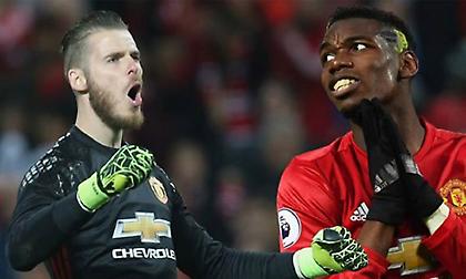 Δεν προπονήθηκαν Πογκμπά και Ντε Χέα στην Γιουνάιτεντ