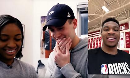 Η έκπληξη του Γιάννη στον μεγαλύτερο θαυμαστή του (video)