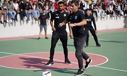 Επίσκεψη του ΟΦΗ στο Γενικό Λύκειο Γαζίου (video)