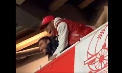 Σωκράτης και Ομπαμεγιάνγκ πανηγύρισαν έξαλλα την ανατροπή της Άρσεναλ (vid)