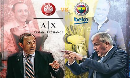 LIVE: Αρμάνι Μιλάνο-Φενέρμπαχτσε