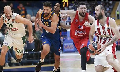 Ευρωλίγκα: Οι πρωταθλητές και οι ουραγοί των διπλών αγωνιστικών! (πίνακας)