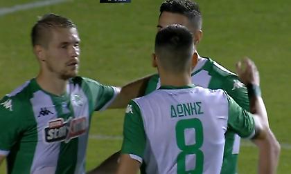 Το 2-0 του Παναθηναϊκού (video)