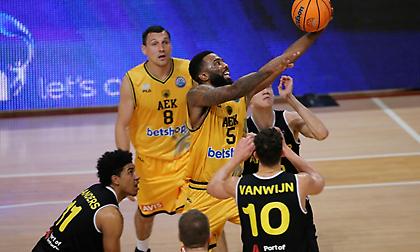 Έτσι νίκησε η ΑΕΚ την Αντβέρπ (video)