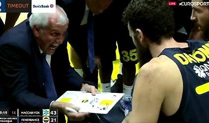 Έξαλλος με Ντατόμε ο Ομπράντοβιτς σε τάιμ άουτ (video)